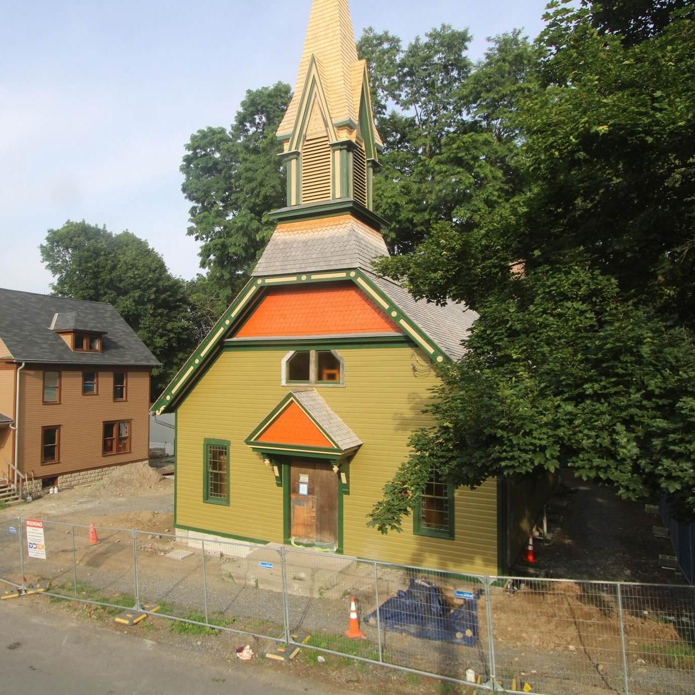 Church under construction